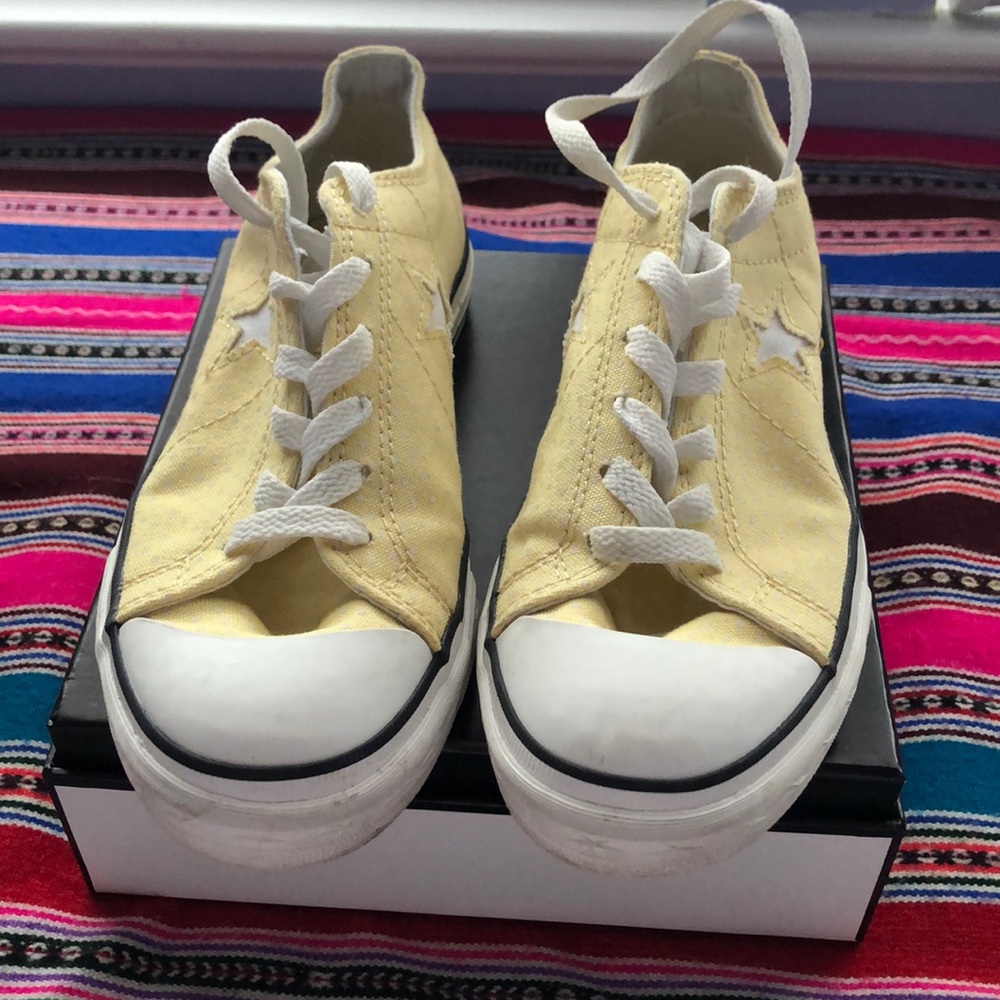 Converse one star sneakers. Used